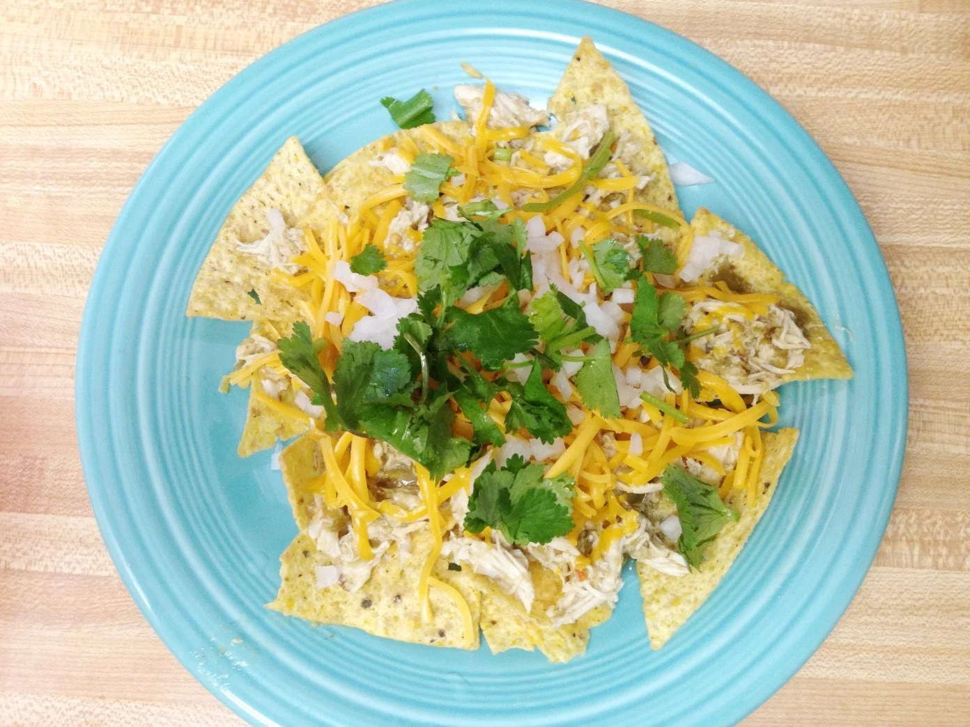 Shredded Salsa Verde Slow cooker Chicken 6