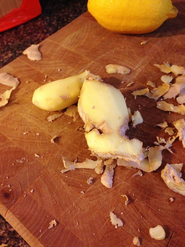 cold tea recipe ginger root