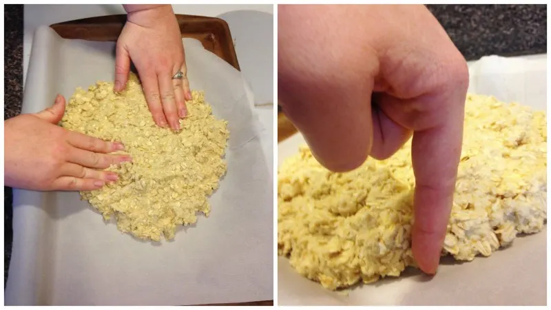 Oat Scones recipe dough