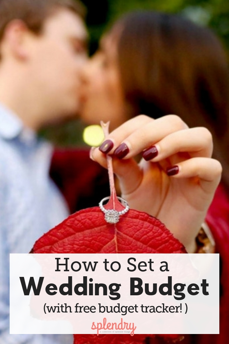 how to set a wedding budget - Splendry
