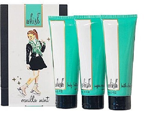 2016 Beauty Gift Guide Whish Vanilla Mint Gift Set with Cosmetic Bag