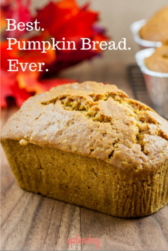 Best pumpkin bread ever recipe - Splendry