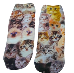 10 Perrrfect Gifts for Every Cat Lover Cat Theme Printed Ankle Socks
