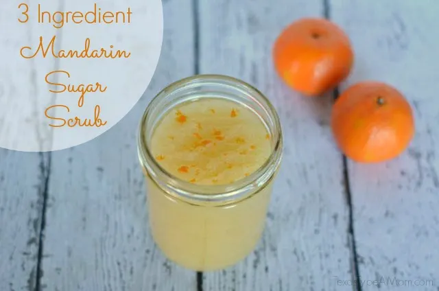 DIY Sugar Scrub Recipe - Mandarin Sugar Scrub Recipe