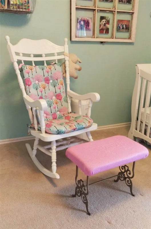 affordable baby girl's nursery