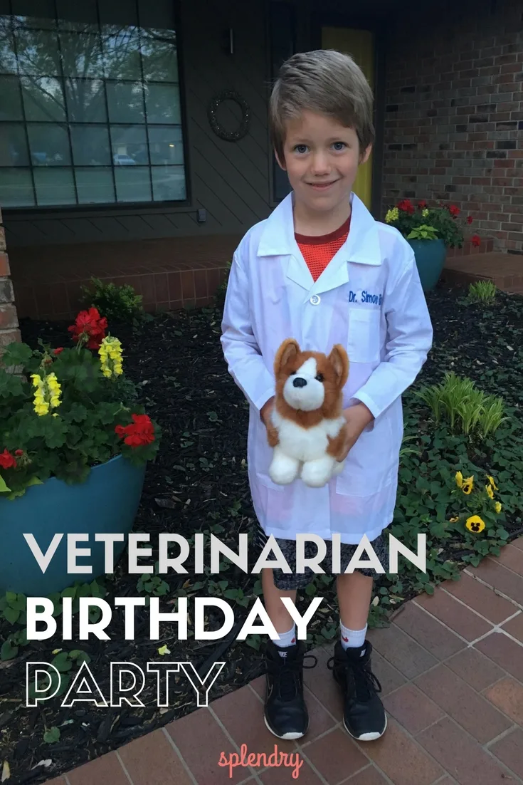 great kid's party theme, this veterinarian birthday party was a hit!