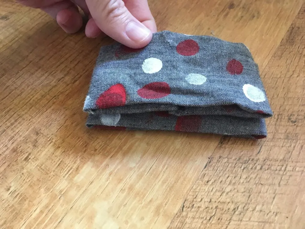 DIY No-Sew Bow Tie for Dad-fabric pieces