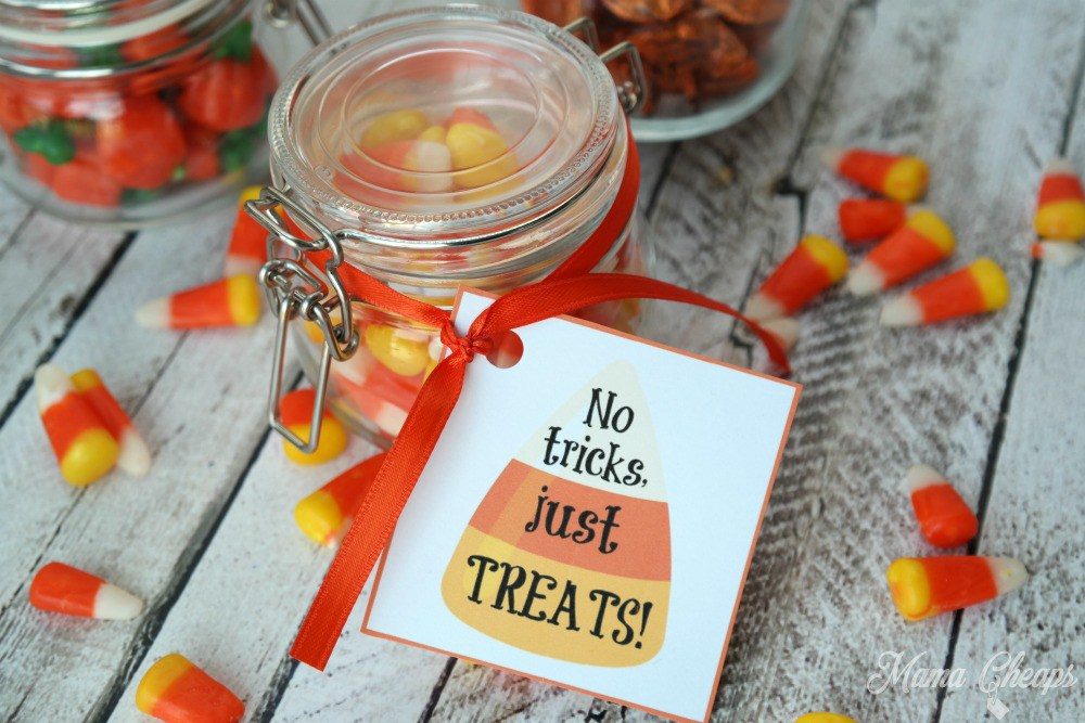candy tags - free Halloween printables - Splendry