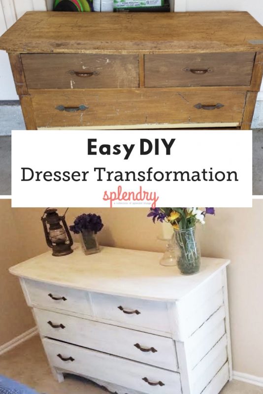 easy diy dresser transformation - Splendry