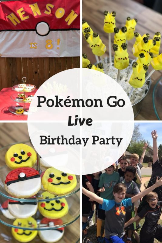 Tips for a Pokémon Go Live birthday party kids will love!  