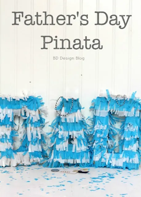 Dad pinata - DIY Father's Day gifts - Splendry