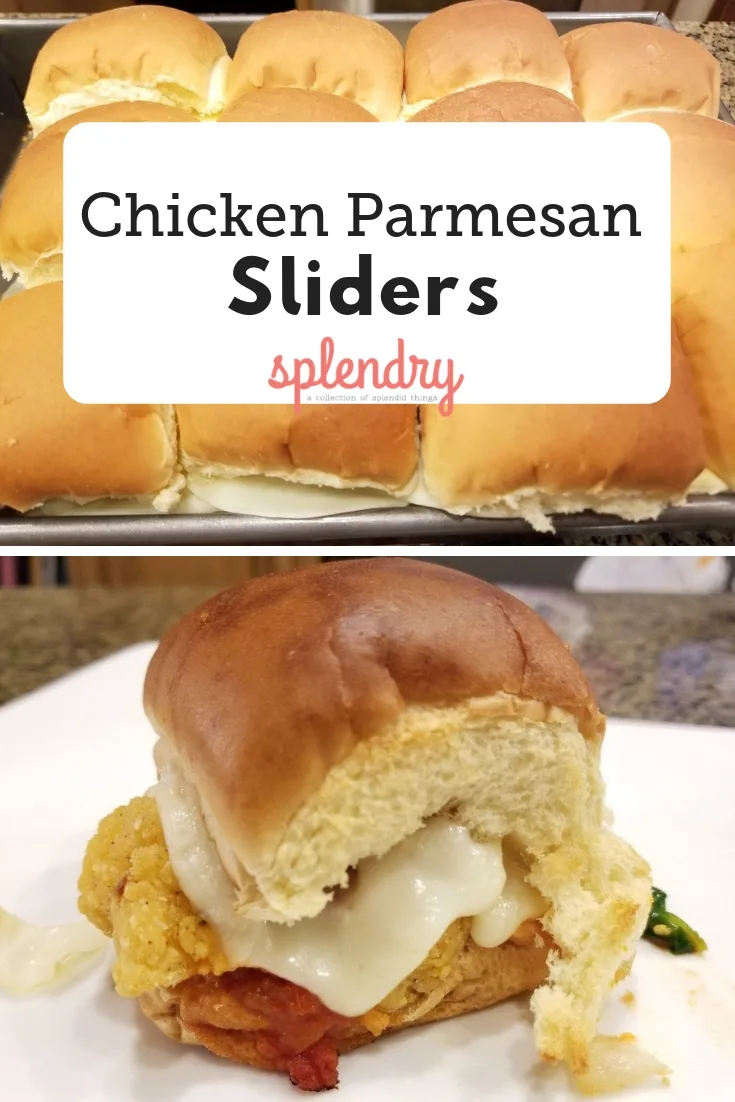 Chicken Parmesan Sliders - Splendry
