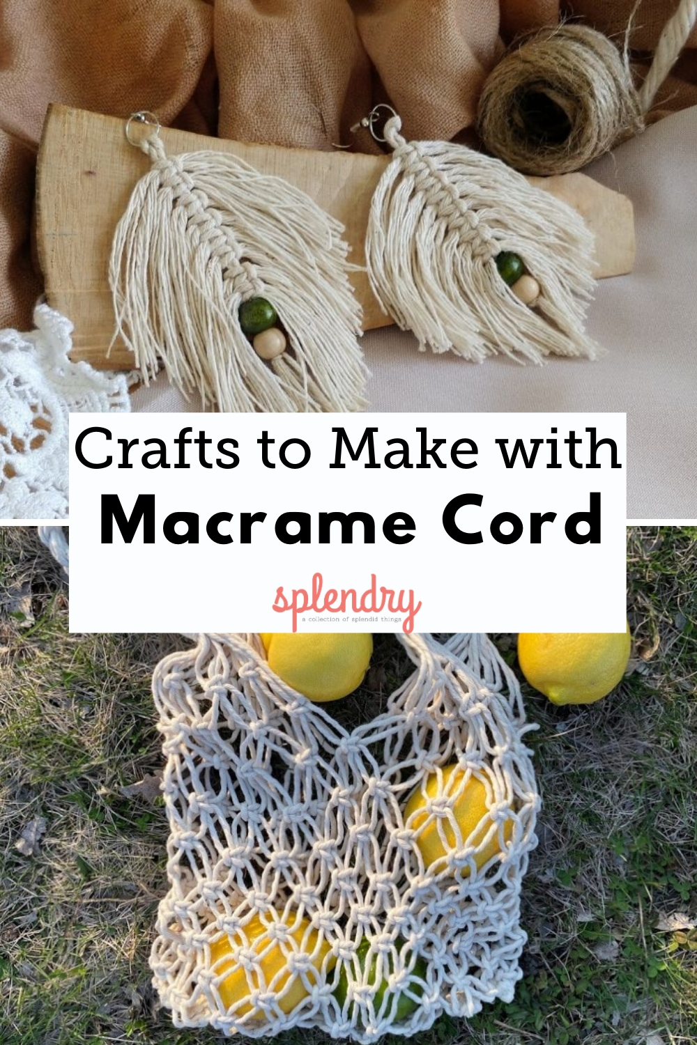 DIY Macrame Crafts - Splendry